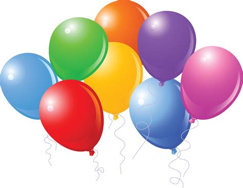 Free for commercial use High Quality Images. . Clip art of birthday balloons
